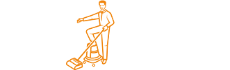 Mr. Cleaner Logo weiss
